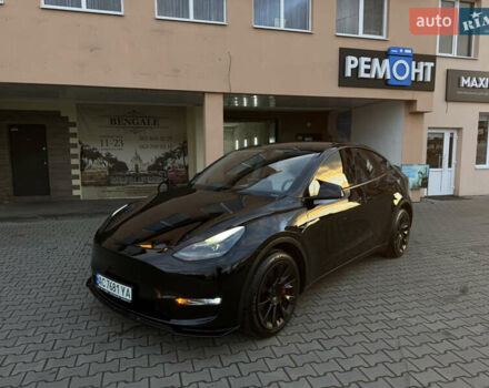 Черный Тесла Model Y, объемом двигателя 0 л и пробегом 149 тыс. км за 20600 $, фото 2 на Automoto.ua