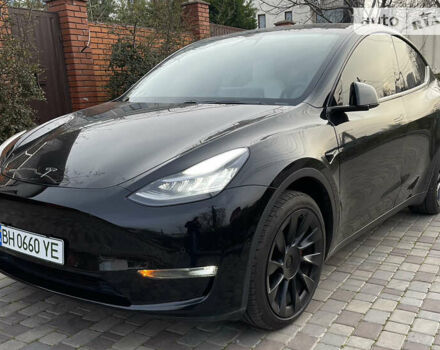 Черный Тесла Model Y, объемом двигателя 0 л и пробегом 74 тыс. км за 29999 $, фото 10 на Automoto.ua