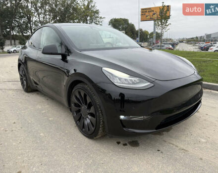 Черный Тесла Model Y, объемом двигателя 0 л и пробегом 107 тыс. км за 21000 $, фото 1 на Automoto.ua