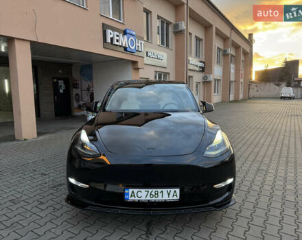 Черный Тесла Model Y, объемом двигателя 0 л и пробегом 149 тыс. км за 20600 $, фото 5 на Automoto.ua