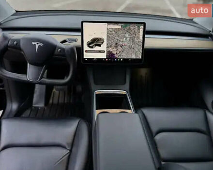 Черный Тесла Model Y, объемом двигателя 0 л и пробегом 162 тыс. км за 25700 $, фото 8 на Automoto.ua