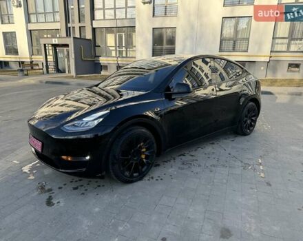 Черный Тесла Model Y, объемом двигателя 0 л и пробегом 59 тыс. км за 24900 $, фото 25 на Automoto.ua
