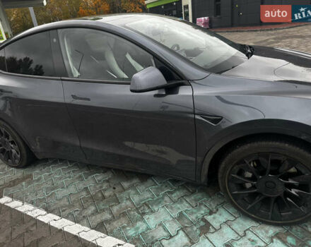 Черный Тесла Model Y, объемом двигателя 0 л и пробегом 28 тыс. км за 24500 $, фото 1 на Automoto.ua