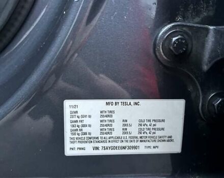 Черный Тесла Model Y, объемом двигателя 0 л и пробегом 66 тыс. км за 24950 $, фото 20 на Automoto.ua
