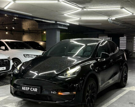 Черный Тесла Model Y, объемом двигателя 0 л и пробегом 124 тыс. км за 24900 $, фото 4 на Automoto.ua
