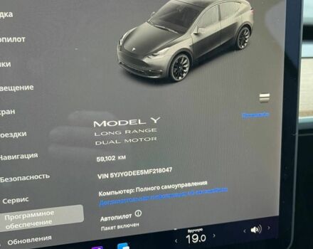 Чорний Тесла Model Y, об'ємом двигуна 0 л та пробігом 60 тис. км за 35900 $, фото 6 на Automoto.ua