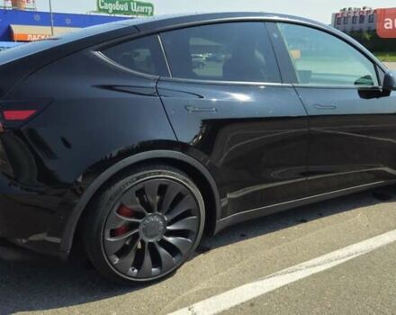Черный Тесла Model Y, объемом двигателя 0 л и пробегом 99 тыс. км за 27000 $, фото 4 на Automoto.ua