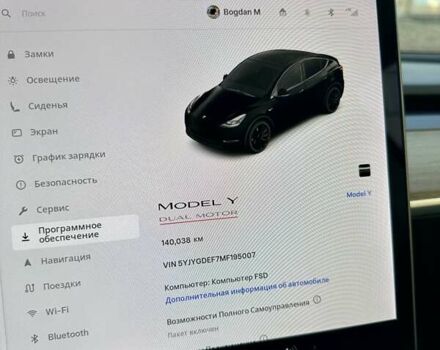 Чорний Тесла Model Y, об'ємом двигуна 0 л та пробігом 141 тис. км за 24900 $, фото 18 на Automoto.ua