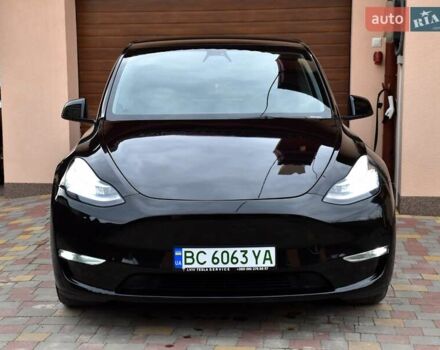 Черный Тесла Model Y, объемом двигателя 0 л и пробегом 73 тыс. км за 25950 $, фото 7 на Automoto.ua