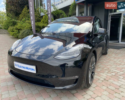 Черный Тесла Model Y, объемом двигателя 0 л и пробегом 74 тыс. км за 27699 $, фото 1 на Automoto.ua