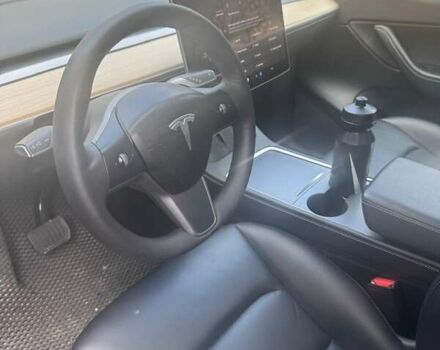Черный Тесла Model Y, объемом двигателя 0 л и пробегом 78 тыс. км за 27500 $, фото 4 на Automoto.ua