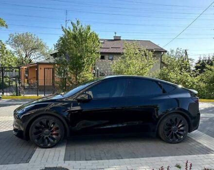 Черный Тесла Model Y, объемом двигателя 0 л и пробегом 28 тыс. км за 33000 $, фото 8 на Automoto.ua