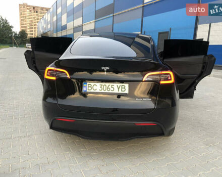 Черный Тесла Model Y, объемом двигателя 0 л и пробегом 63 тыс. км за 27500 $, фото 10 на Automoto.ua