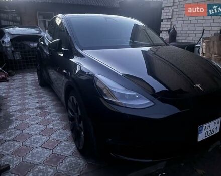 Черный Тесла Model Y, объемом двигателя 0 л и пробегом 90 тыс. км за 32818 $, фото 10 на Automoto.ua