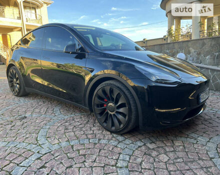 Чорний Тесла Model Y, об'ємом двигуна 0 л та пробігом 27 тис. км за 38500 $, фото 1 на Automoto.ua