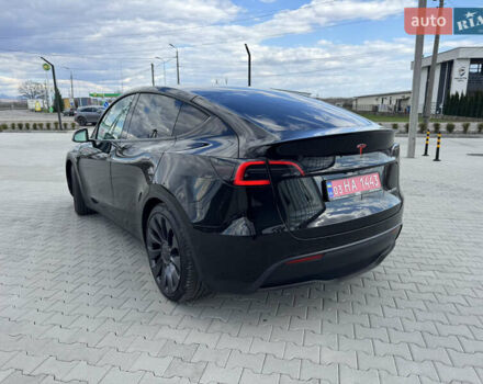 Черный Тесла Model Y, объемом двигателя 0 л и пробегом 48 тыс. км за 27800 $, фото 1 на Automoto.ua