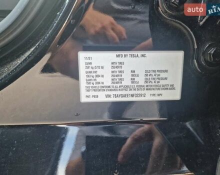 Чорний Тесла Model Y, об'ємом двигуна 0 л та пробігом 66 тис. км за 23999 $, фото 14 на Automoto.ua