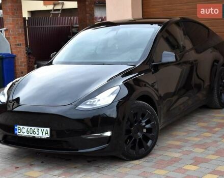 Черный Тесла Model Y, объемом двигателя 0 л и пробегом 73 тыс. км за 25950 $, фото 6 на Automoto.ua