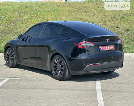 Черный Тесла Model Y, объемом двигателя 0 л и пробегом 26 тыс. км за 30900 $, фото 5 на Automoto.ua