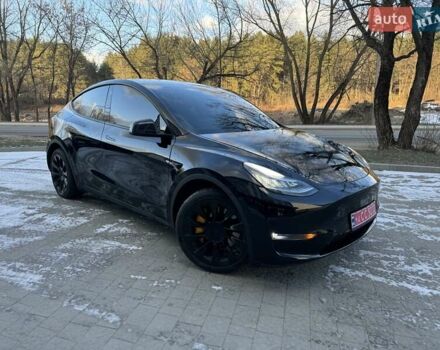 Черный Тесла Model Y, объемом двигателя 0 л и пробегом 59 тыс. км за 24900 $, фото 3 на Automoto.ua