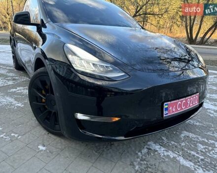 Черный Тесла Model Y, объемом двигателя 0 л и пробегом 59 тыс. км за 24900 $, фото 5 на Automoto.ua