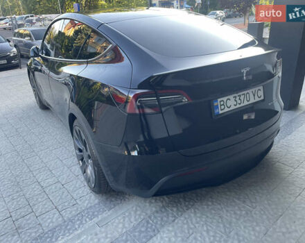Черный Тесла Model Y, объемом двигателя 0 л и пробегом 77 тыс. км за 22700 $, фото 5 на Automoto.ua