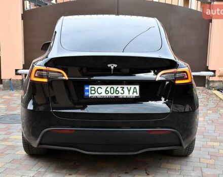Черный Тесла Model Y, объемом двигателя 0 л и пробегом 73 тыс. км за 25950 $, фото 14 на Automoto.ua