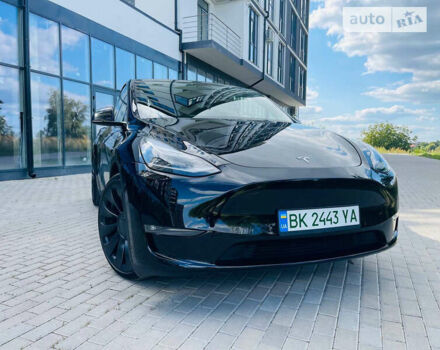 Чорний Тесла Model Y, об'ємом двигуна 0 л та пробігом 56 тис. км за 30900 $, фото 1 на Automoto.ua