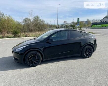 Черный Тесла Model Y, объемом двигателя 0 л и пробегом 55 тыс. км за 32900 $, фото 13 на Automoto.ua