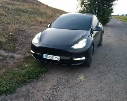 Черный Тесла Model Y, объемом двигателя 0 л и пробегом 60 тыс. км за 26500 $, фото 6 на Automoto.ua