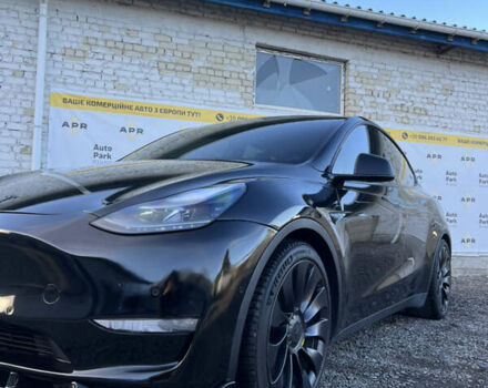 Черный Тесла Model Y, объемом двигателя 0 л и пробегом 52 тыс. км за 25800 $, фото 8 на Automoto.ua