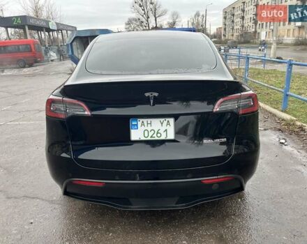 Черный Тесла Model Y, объемом двигателя 0 л и пробегом 90 тыс. км за 32818 $, фото 3 на Automoto.ua