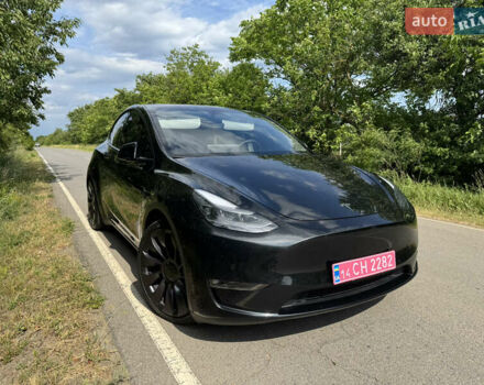 Тесла Model Y 2021 в Виннице на Automoto.ua Черный Тесла Model Y, объемом двигателя 0 л и пробегом 70 тыс. км за 25199 $, фото 1 на Automoto.ua