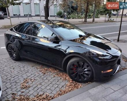 Черный Тесла Model Y, объемом двигателя 0 л и пробегом 97 тыс. км за 28000 $, фото 10 на Automoto.ua