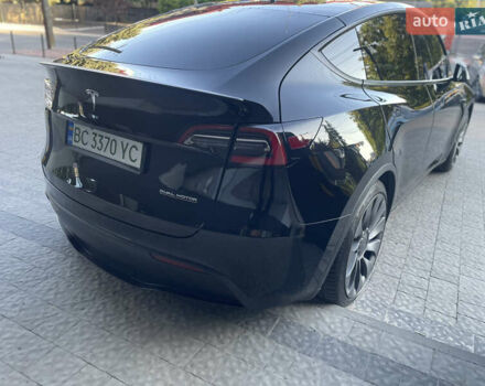 Черный Тесла Model Y, объемом двигателя 0 л и пробегом 77 тыс. км за 22700 $, фото 6 на Automoto.ua