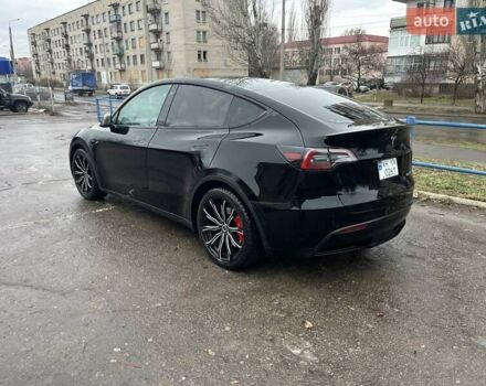 Черный Тесла Model Y, объемом двигателя 0 л и пробегом 90 тыс. км за 32818 $, фото 2 на Automoto.ua