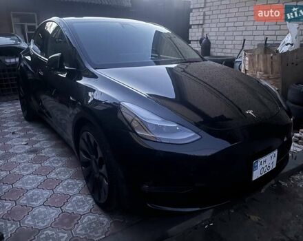 Черный Тесла Model Y, объемом двигателя 0 л и пробегом 90 тыс. км за 32818 $, фото 11 на Automoto.ua
