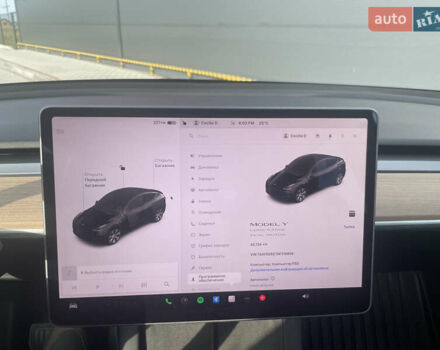 Чорний Тесла Model Y, об'ємом двигуна 0 л та пробігом 43 тис. км за 28300 $, фото 5 на Automoto.ua