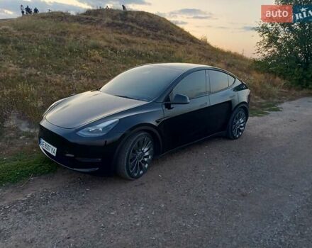 Черный Тесла Model Y, объемом двигателя 0 л и пробегом 60 тыс. км за 26500 $, фото 11 на Automoto.ua