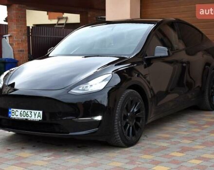 Черный Тесла Model Y, объемом двигателя 0 л и пробегом 73 тыс. км за 25950 $, фото 8 на Automoto.ua
