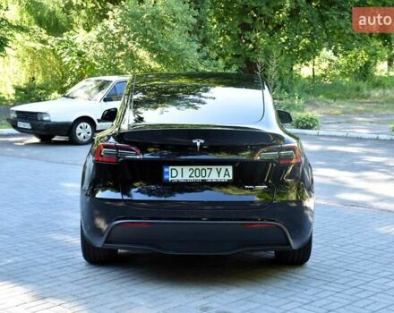 Черный Тесла Model Y, объемом двигателя 0 л и пробегом 82 тыс. км за 24950 $, фото 11 на Automoto.ua