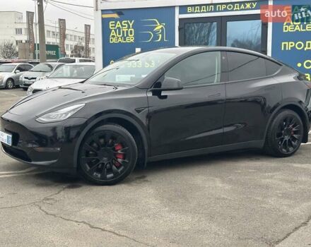 Черный Тесла Model Y, объемом двигателя 0 л и пробегом 127 тыс. км за 26990 $, фото 8 на Automoto.ua