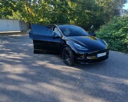 Черный Тесла Model Y, объемом двигателя 0 л и пробегом 82 тыс. км за 30000 $, фото 8 на Automoto.ua