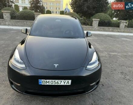 Черный Тесла Model Y, объемом двигателя 0 л и пробегом 101 тыс. км за 24999 $, фото 7 на Automoto.ua