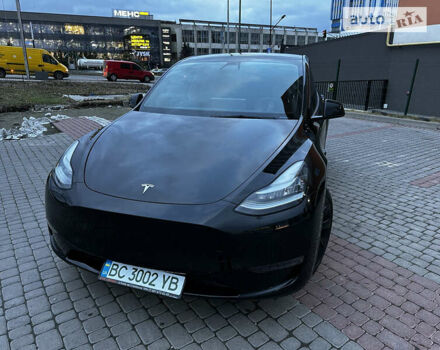 Черный Тесла Model Y, объемом двигателя 0 л и пробегом 26 тыс. км за 39500 $, фото 26 на Automoto.ua