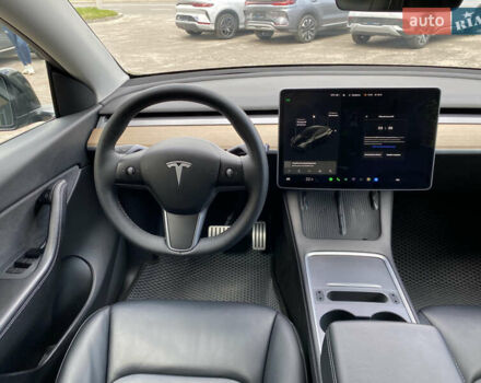 Черный Тесла Model Y, объемом двигателя 0 л и пробегом 74 тыс. км за 27699 $, фото 16 на Automoto.ua
