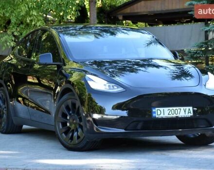 Черный Тесла Model Y, объемом двигателя 0 л и пробегом 82 тыс. км за 24950 $, фото 2 на Automoto.ua