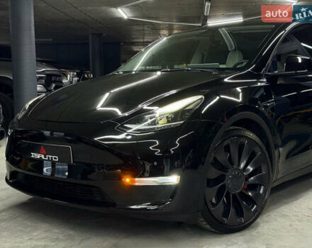 Черный Тесла Model Y, объемом двигателя 0 л и пробегом 70 тыс. км за 26900 $, фото 8 на Automoto.ua