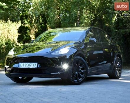 Черный Тесла Model Y, объемом двигателя 0 л и пробегом 82 тыс. км за 24950 $, фото 1 на Automoto.ua