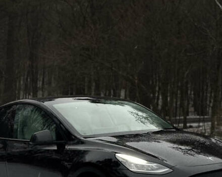 Черный Тесла Model Y, объемом двигателя 0 л и пробегом 44 тыс. км за 31499 $, фото 3 на Automoto.ua